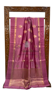 Pure Mango Silk Banarasi Handloom Saree - The Handlooms