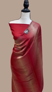 Pure tissue Chanderi Handloom Banarasi Saree - The Handlooms