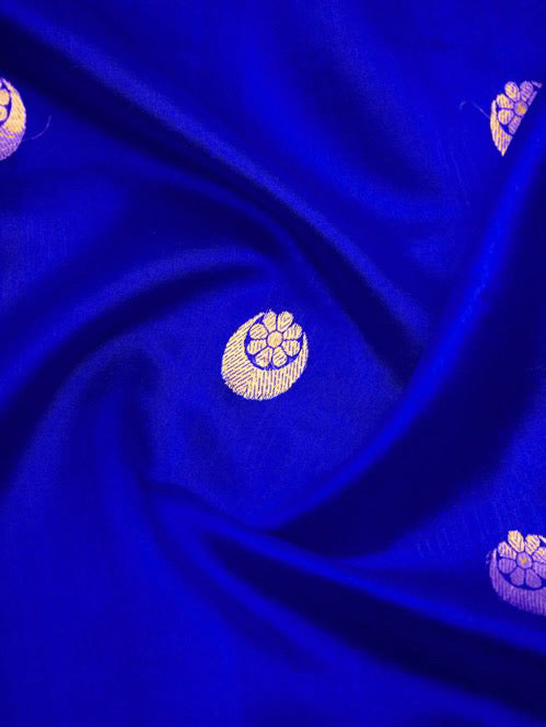 Shriya Pilgaonkar in our Pure Katan Silk Banarasi Handloom Saree - All Over Kadua Motifs - The Handlooms