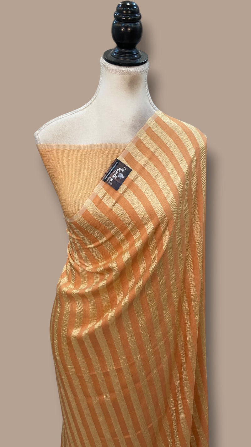 Pure Moonga Silk Handloom Banarasi Saree
