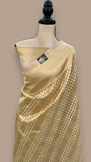 Pure Tissue Reshmi zari Banarasi Saree - The Handlooms