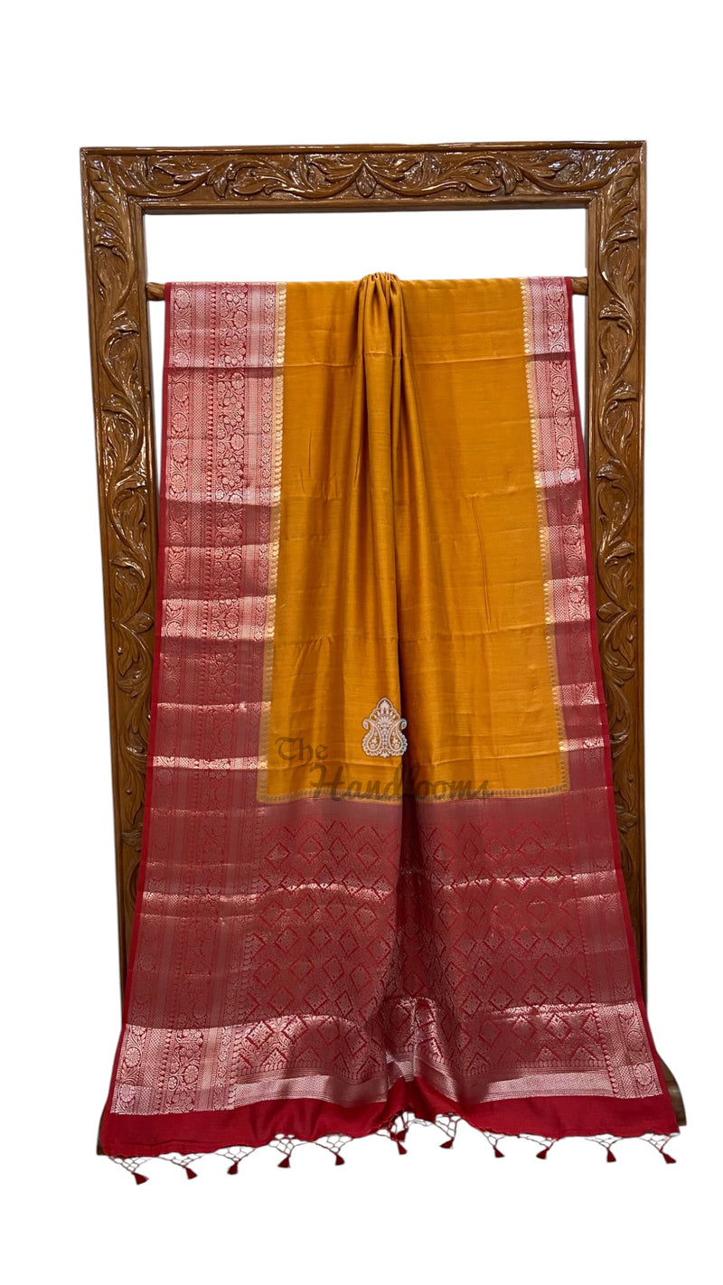 Pure Chiniya Silk Handloom Banarasi Saree