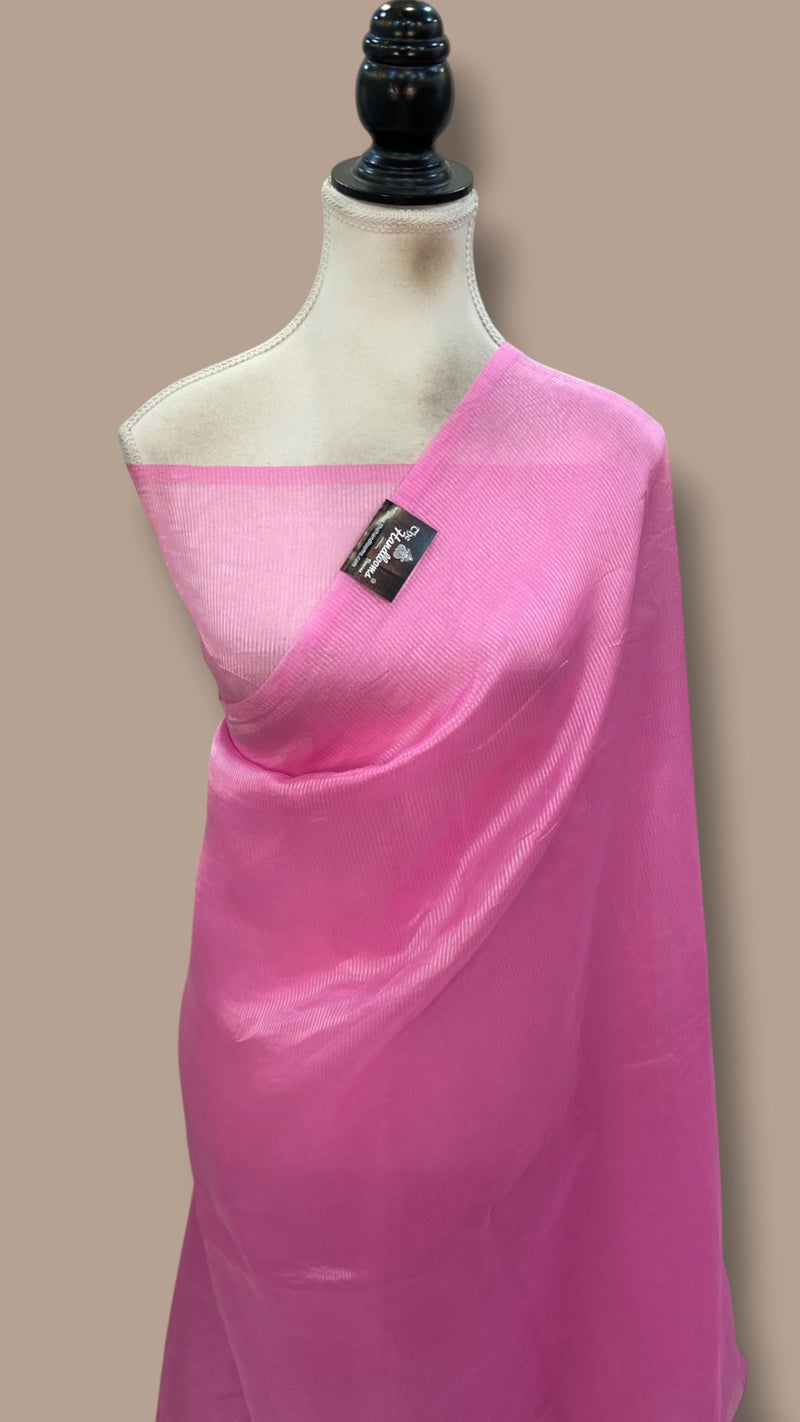 Pure Kora Tissue Silk Handloom Banarasi Saree