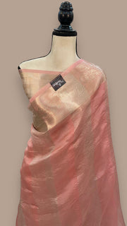 Pure Kora Tissue Handloom Banarasi Saree - The Handlooms