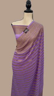 Khaddi Georgette Banarasi Saree -  Antique zari - The Handlooms