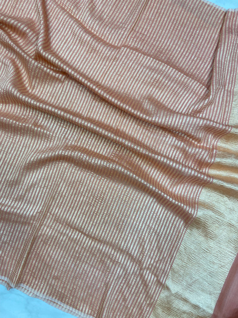 Pure Moonga Silk Handloom Banarasi Dupatta
