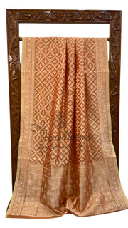 Pure Tissue Reshmi zari Banarasi Saree - The Handlooms
