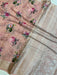 Pure Georgette  Digital Print with Chikankari Handloom Banarasi Saree - The Handlooms