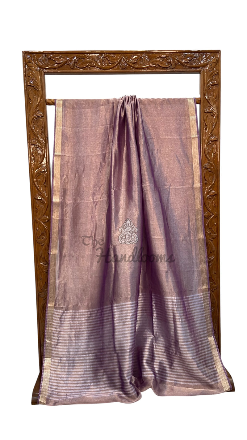 Pure Kora Tissue Handloom Banarasi Saree