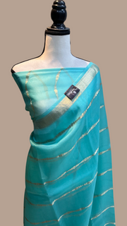 Pure Kora Handloom Banarasi Saree - The Handlooms