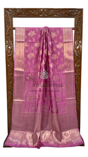 Pure Mango Silk Banarasi Handloom Saree - The Handlooms