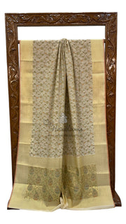 Pure Cotton Banarasi Handloom Saree - The Handlooms