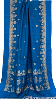 Pure Moonga Khaddi Handloom Banarasi Saree - The Handlooms