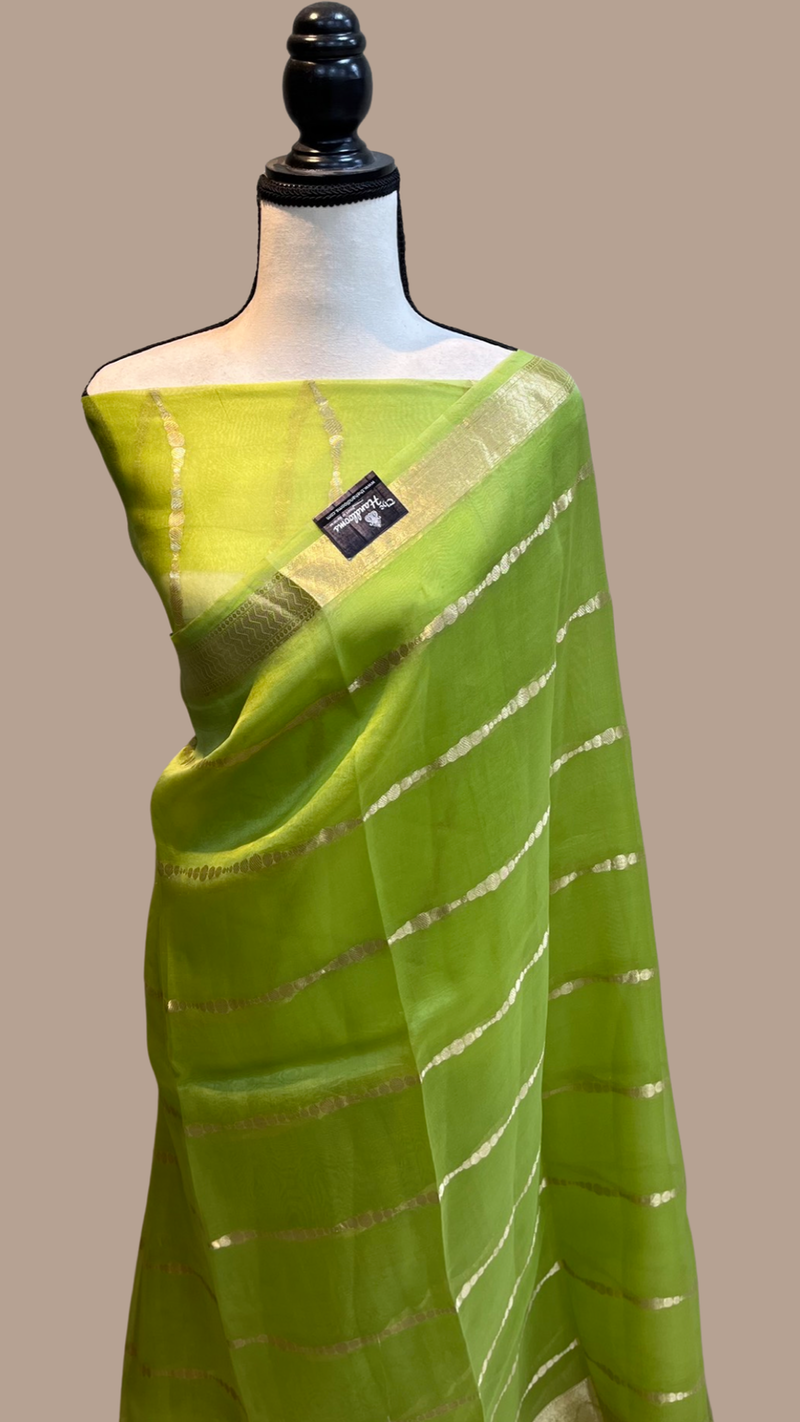 Pure Kora Handloom Banarasi Saree - The Handlooms