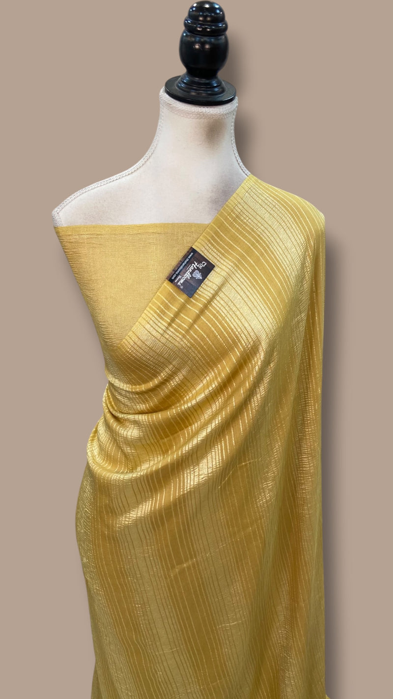 Pure Moonga Silk Handloom Banarasi Saree