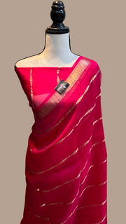 Pure Kora Handloom Banarasi Saree - The Handlooms