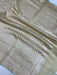 Pure Tissue Reshmi Zari Banarasi Brocade Handloom Dupatta - The Handlooms