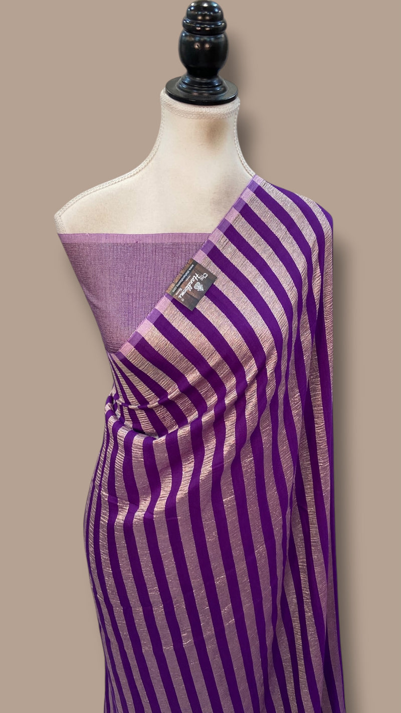 Pure Moonga Silk Handloom Banarasi Saree