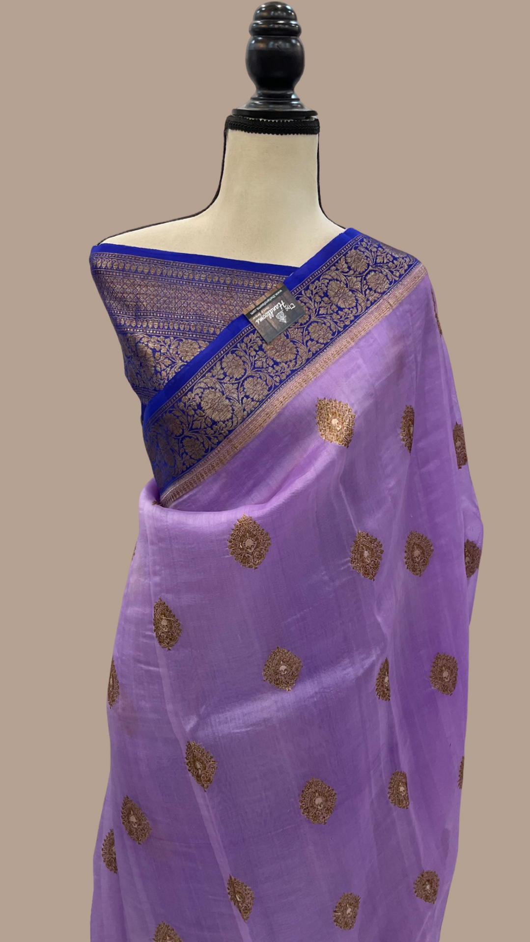 Pure Kora Handloom Banarasi Saree