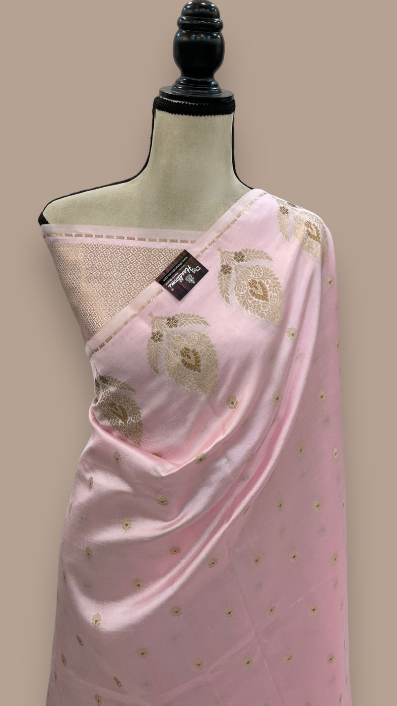 Pure Mango Silk Banarasi Handloom Saree main image 0