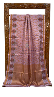 Pure Tussar Silk Handloom Banarasi Saree - The Handlooms