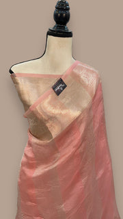 Pure Kora Tissue Handloom Banarasi Saree - The Handlooms