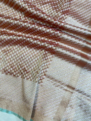 Pure Tissue Reshmi Zari Banarasi Brocade Handloom Saree - The Handlooms