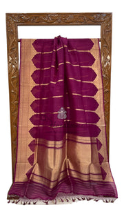 Pure Kora Handloom Banarasi Saree - The Handlooms