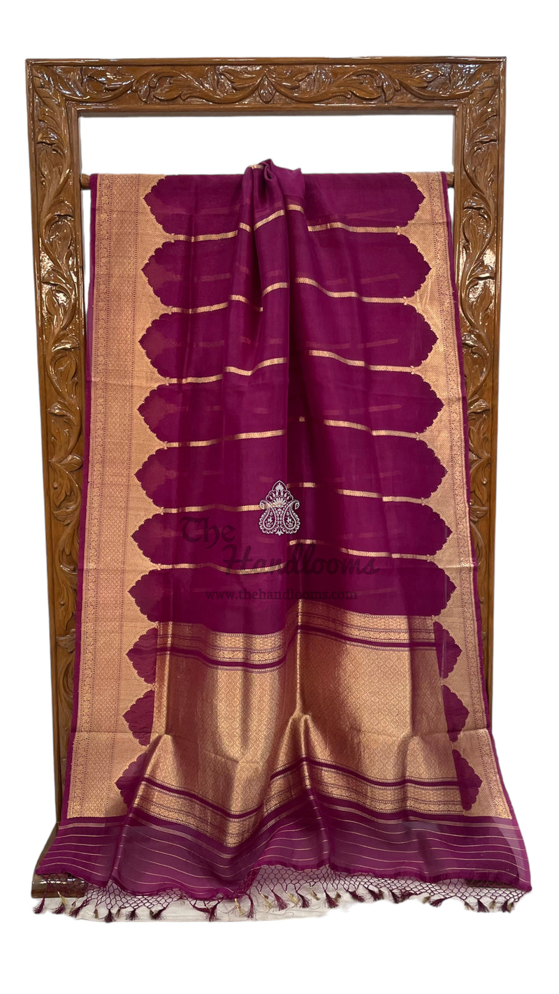 Pure Kora Handloom Banarasi Saree - The Handlooms