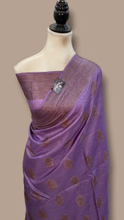 Pure Tussar Silk Handloom Banarasi Saree - The Handlooms