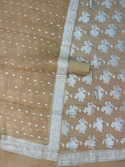 Khaddi Georgette Banarasi Dress material - The Handlooms