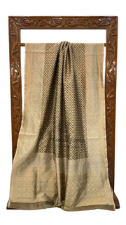 Pure Tissue Reshmi zari Banarasi Saree - The Handlooms