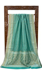 Pure Cotton Banarasi Brocade Handloom Saree - The Handlooms