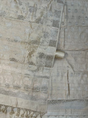 Pure Chiniya Silk Handlooms Banarasi Dress material - The Handlooms