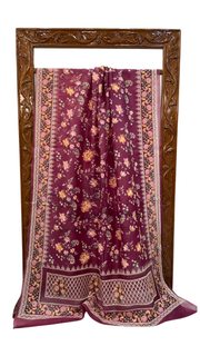 Organza Chikankari Handloom Banarasi Saree - The Handlooms