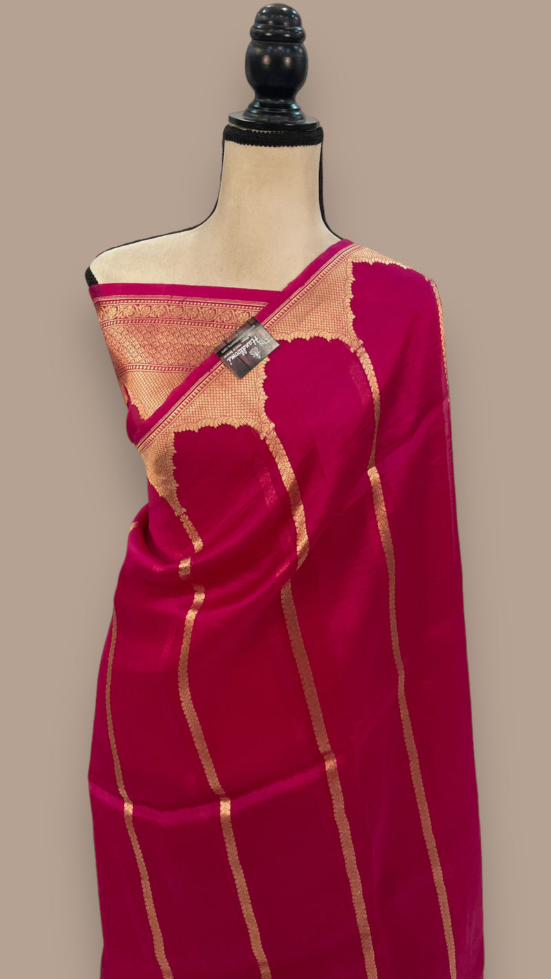 Pure Kora Handloom Banarasi Saree - The Handlooms