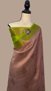 Pure Kora Handloom Banarasi Saree - The Handlooms
