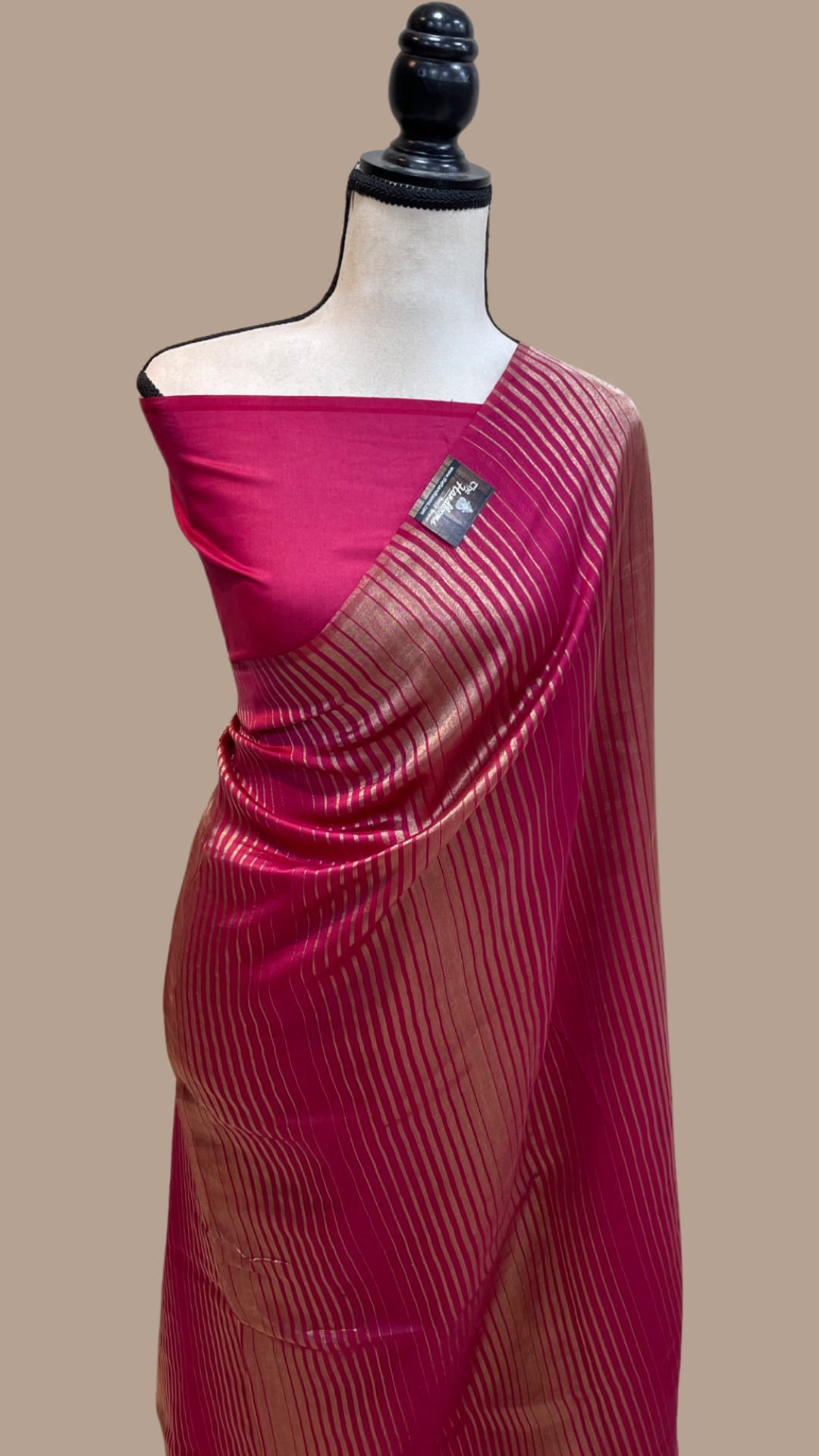 Pure Cotton Handloom Banarsi Saree