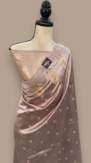 Pure Mango Silk Banarasi Handloom Saree - The Handlooms