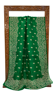 Organza Chikankari Handloom Banarasi Saree - The Handlooms