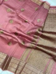 Pure Kora Handloom Banarasi Saree - The Handlooms