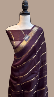 Pure Kora Handloom Banarasi Saree - The Handlooms