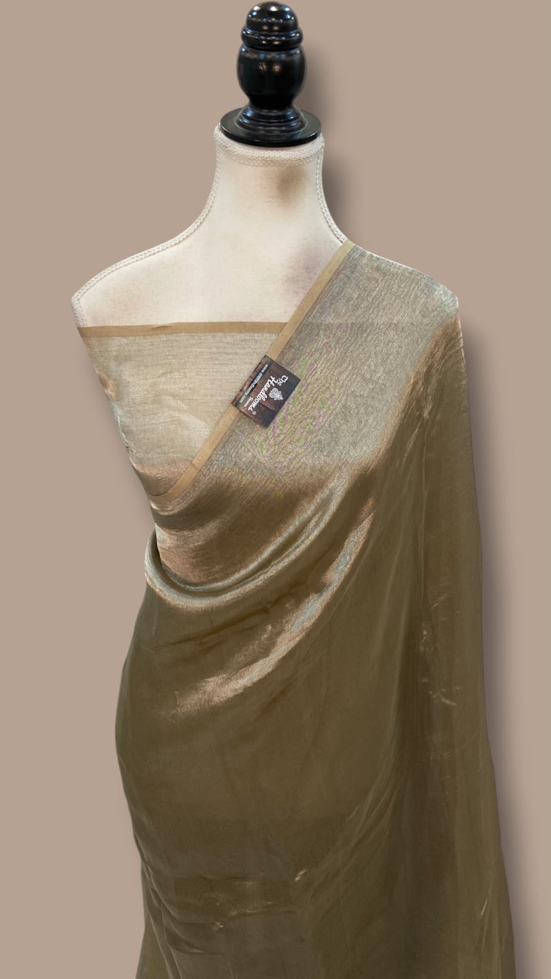 Pure Tissue Silk Handloom Banarasi Saree