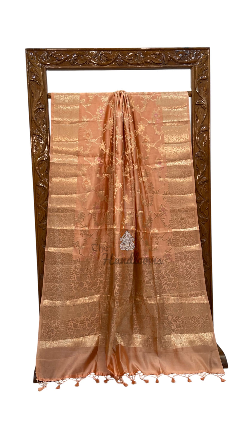 Pure Mango Silk Banarasi Handloom Saree