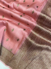 Pure Kora Handloom Banarasi Saree - The Handlooms