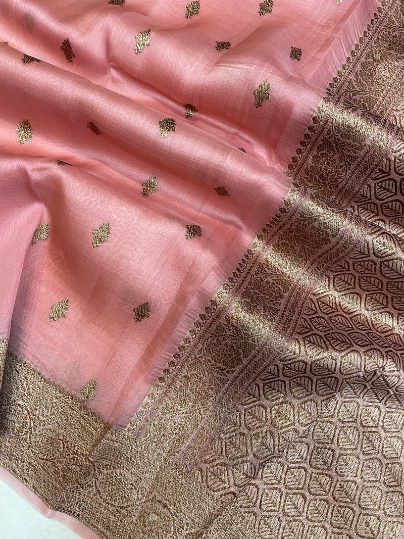 Pure Kora Handloom Banarasi Saree - The Handlooms