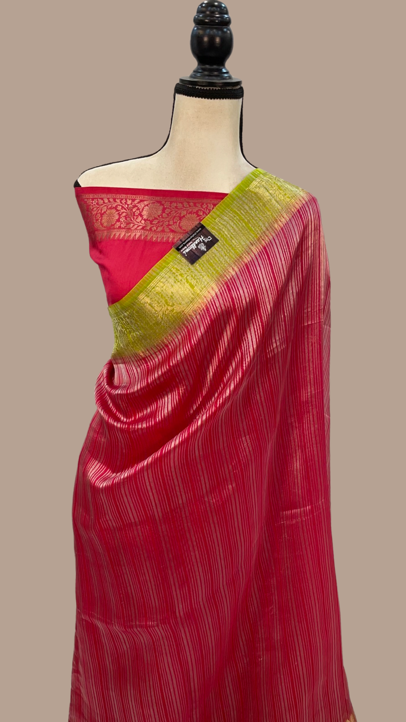 Pure Kora Handloom Banarasi Saree - The Handlooms