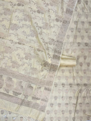 Pure Chiniya Silk Handlooms Banarasi Dress material - The Handlooms