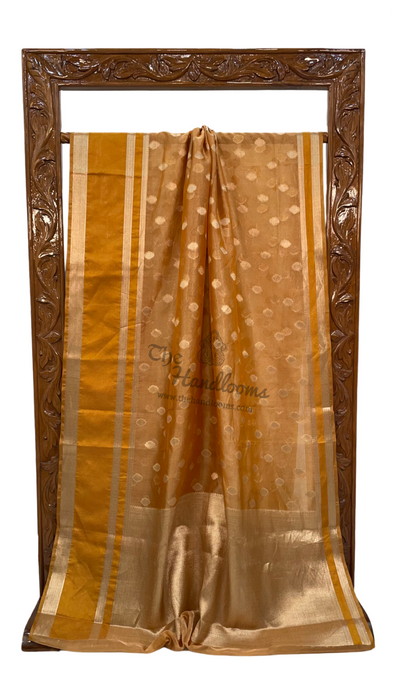 Pure Kora Tissue Handloom Banarasi Saree