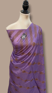Pure Tussar Silk Handloom Banarasi Saree - The Handlooms
